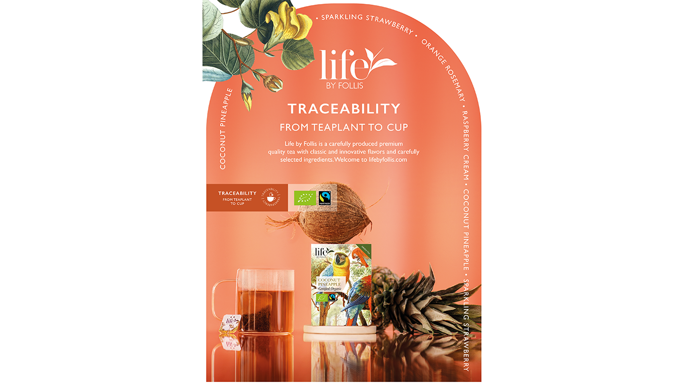 Coconut pineapple green tea