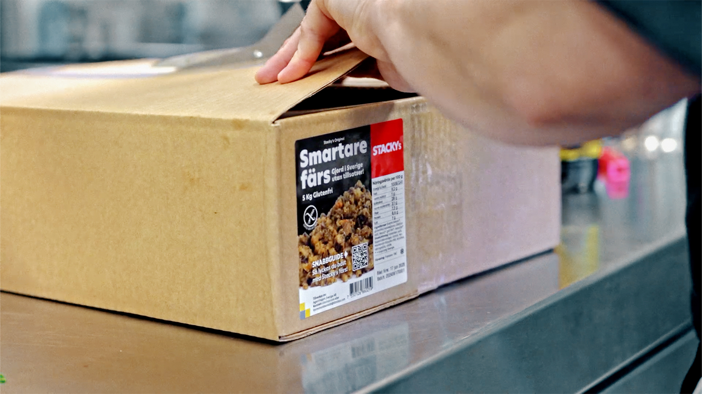 Stackys product packaging