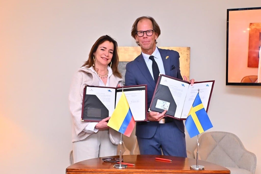 Carmen Caballero, ProColombia and Peter Ekdahl, Business Sweden
